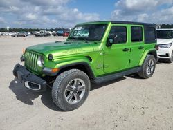 Jeep Wrangler salvage cars for sale: 2020 Jeep Wrangler Unlimited Sahara