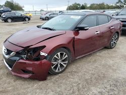 Nissan salvage cars for sale: 2016 Nissan Maxima 3.5S