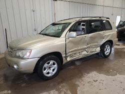 Toyota Highlander salvage cars for sale: 2003 Toyota Highlander