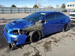 Subaru WRX salvage cars for sale: 2017 Subaru WRX