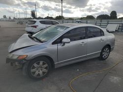 Honda Civic salvage cars for sale: 2007 Honda Civic LX