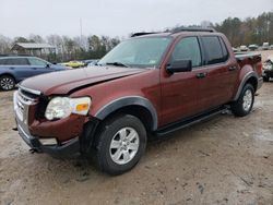 Ford Explorer salvage cars for sale: 2010 Ford Explorer Sport Trac XLT