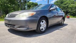 Toyota Camry salvage cars for sale: 2003 Toyota Camry LE