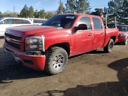 Chevrolet Silverado c1500 Crew cab salvage cars for sale: 2007 Chevrolet Silverado C1500 Crew Cab