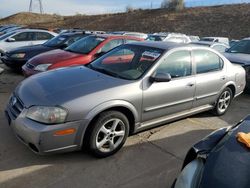 Nissan Maxima salvage cars for sale: 2002 Nissan Maxima GLE