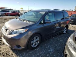 Toyota Sienna le salvage cars for sale: 2015 Toyota Sienna LE