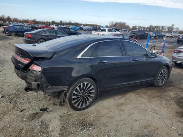 2018 Lincoln MKZ Black Label