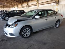 Nissan Sentra salvage cars for sale: 2017 Nissan Sentra S