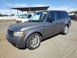 Land Rover Vehiculos salvage en venta: 2011 Land Rover Range Rover HSE