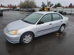 Honda salvage cars for sale: 2001 Honda Civic GX