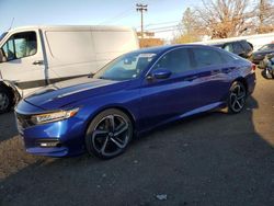 Salvage cars for sale from Copart New Britain, CT: 2020 Honda Accord Sport