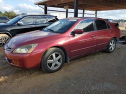 Honda Accord salvage cars for sale: 2004 Honda Accord EX