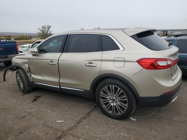 2017 Lincoln MKX Reserve