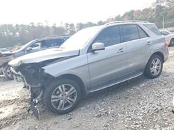 Mercedes-Benz m-Class salvage cars for sale: 2012 Mercedes-Benz ML 350 4matic