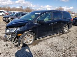 Honda Odyssey exl salvage cars for sale: 2018 Honda Odyssey EXL