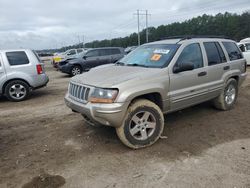 Jeep salvage cars for sale: 2004 Jeep Grand Cherokee Laredo