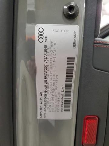 2019 Audi S4 Premium Plus