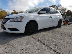 Nissan Sentra salvage cars for sale: 2015 Nissan Sentra S