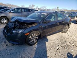 Honda salvage cars for sale: 2018 Honda Civic EX