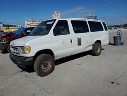 Salvage cars for sale from Copart New Orleans, LA: 2002 Ford Econoline E350 Super Duty Wagon