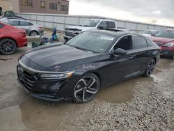 Honda Accord salvage cars for sale: 2021 Honda Accord Sport