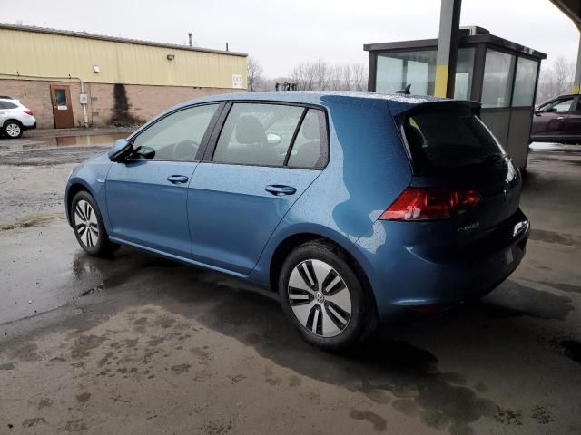 2016 Volkswagen E-GOLF SE