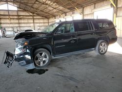 Chevrolet Suburban salvage cars for sale: 2015 Chevrolet Suburban K1500 LT