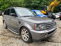 Salvage cars for sale from Copart North Billerica, MA: 2007 Land Rover Range Rover Sport HSE