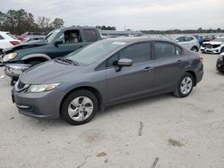 Honda Civic salvage cars for sale: 2015 Honda Civic LX