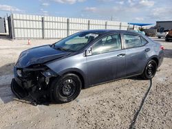 Toyota Corolla salvage cars for sale: 2017 Toyota Corolla L