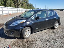 Nissan salvage cars for sale: 2011 Nissan Leaf SV