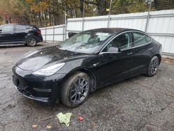 Tesla Model 3 salvage cars for sale: 2018 Tesla Model 3