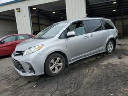 Toyota Sienna le salvage cars for sale: 2019 Toyota Sienna LE