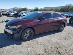 Honda salvage cars for sale: 2013 Honda Civic LX