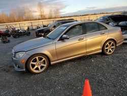 Mercedes-Benz salvage cars for sale: 2008 Mercedes-Benz C 350