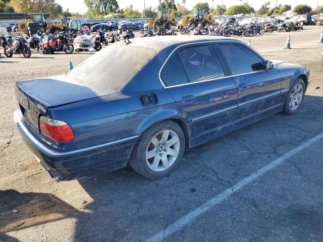 2001 BMW 740 I Automatic