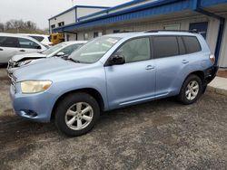 Toyota Highlander salvage cars for sale: 2008 Toyota Highlander