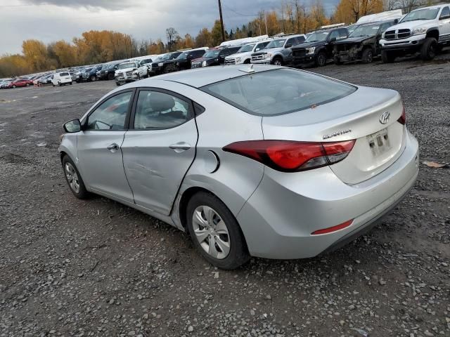 2016 Hyundai Elantra SE