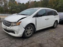 2012 Honda Odyssey EXL en venta en Austell, GA