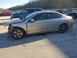 Honda Accord salvage cars for sale: 2016 Honda Accord LX