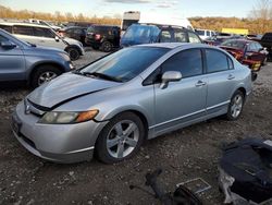 Honda Civic salvage cars for sale: 2007 Honda Civic EX