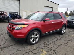 Ford Explorer salvage cars for sale: 2012 Ford Explorer Limited