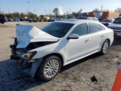 Volkswagen Passat salvage cars for sale: 2016 Volkswagen Passat SE