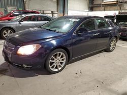 Chevrolet salvage cars for sale: 2011 Chevrolet Malibu LTZ