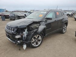 Jeep Compass Vehiculos salvage en venta: 2020 Jeep Compass Limited