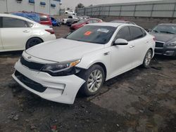 KIA Optima salvage cars for sale: 2016 KIA Optima LX