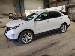 Chevrolet salvage cars for sale: 2021 Chevrolet Equinox Premier