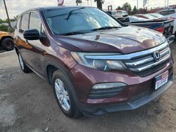 Honda Pilot salvage cars for sale: 2018 Honda Pilot LX