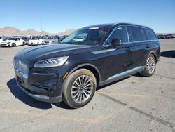 Lincoln salvage cars for sale: 2022 Lincoln Aviator Reserve