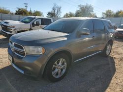 Dodge salvage cars for sale: 2011 Dodge Durango Crew